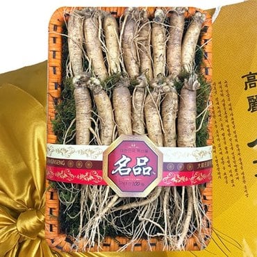  인삼 채반 선물세트 750g (12-14뿌리)