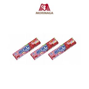 일본 모리나가 제과 하이츄 HI CHEW 하이츄 딸기맛 12알입 X 3개 세트