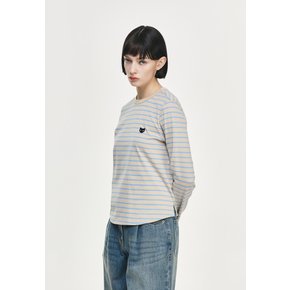 지제로 클래식 팬서 스트라이프 롱슬리브_WI2TS811BL