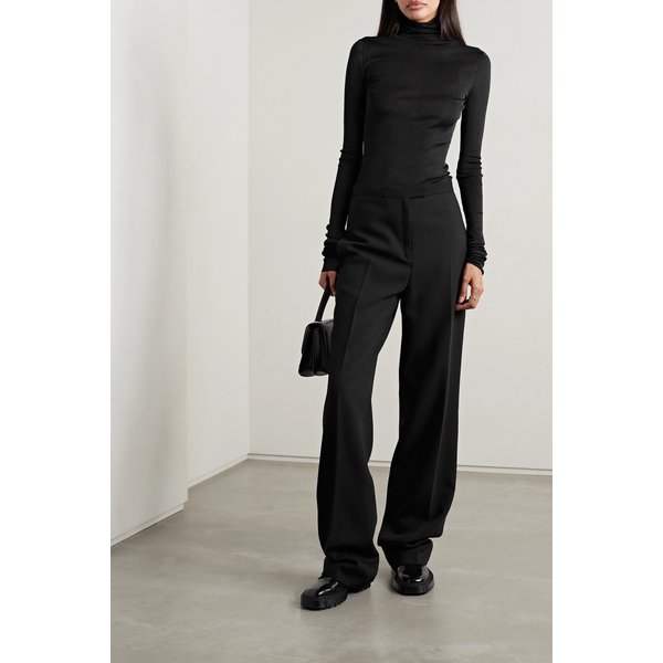 Benas Jersey Turtleneck Top 블랙 1647597282926086