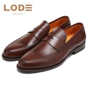 이태리 수제화 로데 LODE PENNY Loafer Brown