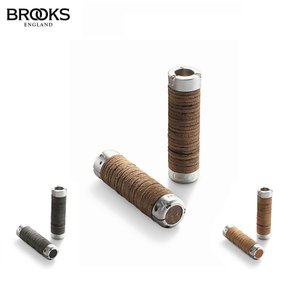 BROOKS 브룩스 PLUMP LEATHER GRIPS 플럼프 레더 그립 자전거용 핸들바 그립