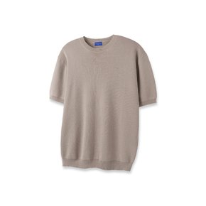 [DE LUXE] 앨빈클로 쿨 워셔블 데일리 라운드 하프 니트 DLX1210 (6 COLOR)