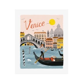 [Rifle Paper Co.] Venice World Traveler Art Print 3 size