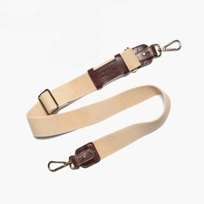 [TBRM]티비알엠 캔바스&레더 스트립 다크 브라운/CANVAS & LEATHER STRAP BROWN/TBF2M90000A51