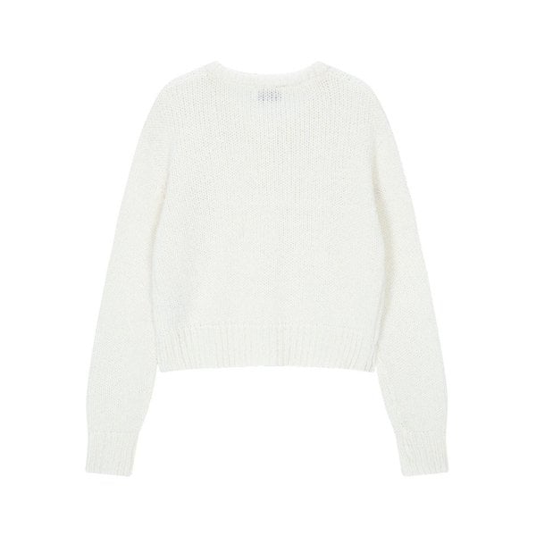 SNOWFLAKE CARDIGAN-IVORY