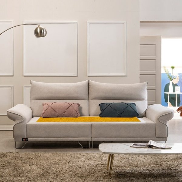 온돌 황토흙 아쿠아패브릭 3.5인쇼파 무료배송 IT209 (무료배송)