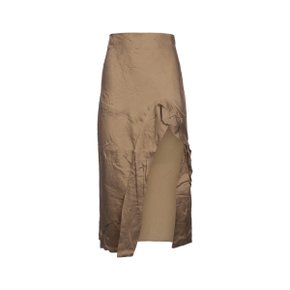 Womens Skirt YUZRS23RWSK0423 TAUPE TAUPE