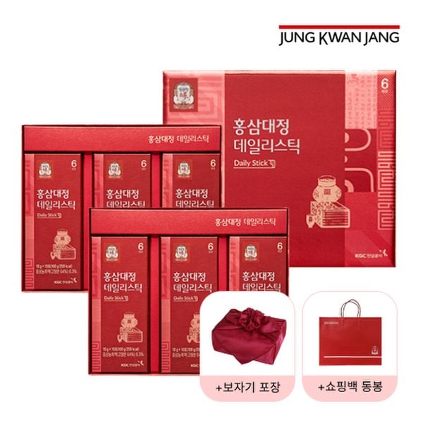 홍삼대정 데일리스틱 (10ml*60포)(+보자기포장)