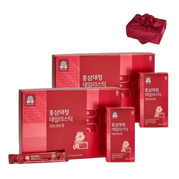 홍삼대정 데일리스틱 (10ml*60포)(+보자기포장)