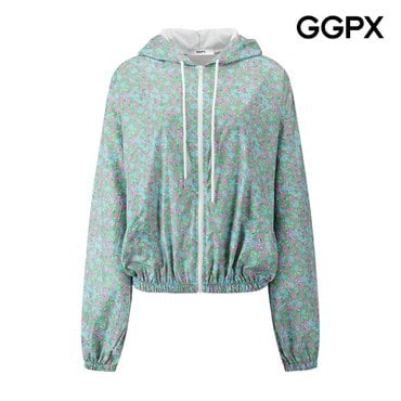 GGPX 플라워 후드 밴딩 점퍼 (GP7JP001F)