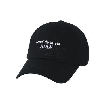 아크메드라비 BASIC SMALL LOGO BALL CAP  BLACK  베이직스몰로고 볼캡 ACLBSM-BLK