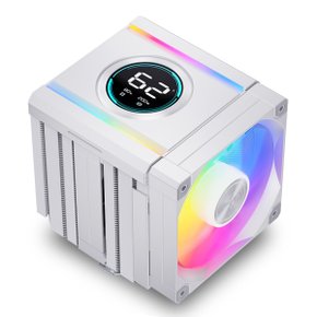 SNOWMAN AX880 PRo-ARGB 뚜까리 8 CPU공랭쿨러 화이트 싸이번