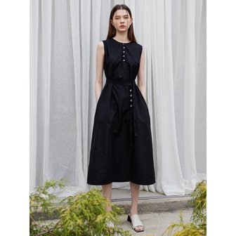 아무르 무아르 amr1424 belt sleeveless one-piece (2color)