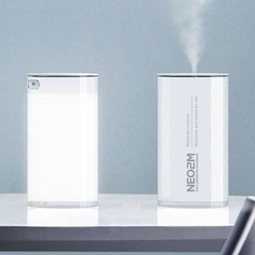 제이큐 모던스타일 LED무드등 가습기 USB 미니가습기 400ml