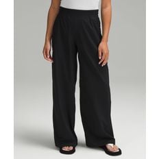 룰루레몬 30% ▼ 스위프트 와이드 레그 MR 팬츠 - BLK *아시아 핏