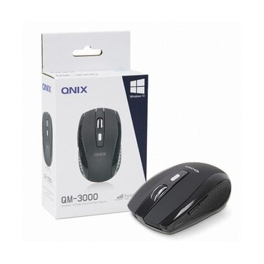 아이코다 디지클럽 Qnix QM-3000 무선 마우스 (종이박스)