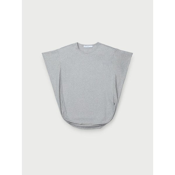 AMORIA 드레이프 티셔츠 IOTAM26105GYX