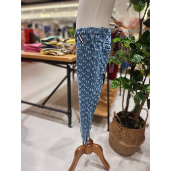 [파주점] 리틀그라운드(BL)룰라비- 리본데님부츠컷팬츠 7511241001