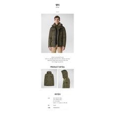 24FW [AIPTEK NBE FUR R] 앱틱  카키 -PRMDW003F0FKH