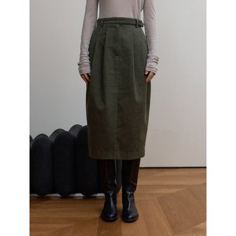 퍼블리카엑스 LEA SKIRT, DARK GREEN