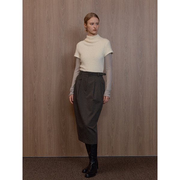 LEA SKIRT, DARK GREEN