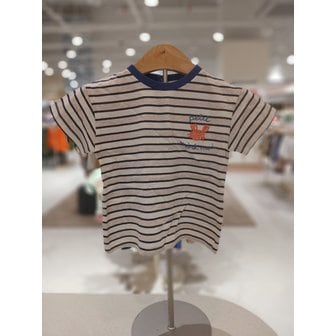 밍크뮤 [부산점] 쁘띠크랩스트라이프티셔츠(3531533201)