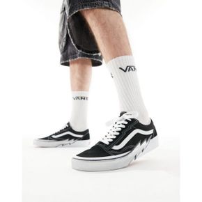 4737120 Vans Old Skool Bolt sneakers in black and silver