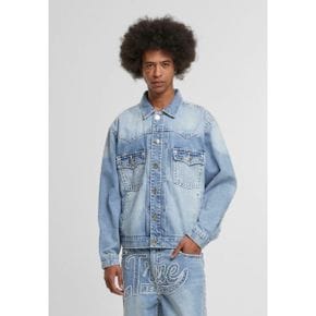 True Religion 트루 종교 슈퍼 - 데님 재킷 파란색 7079901
