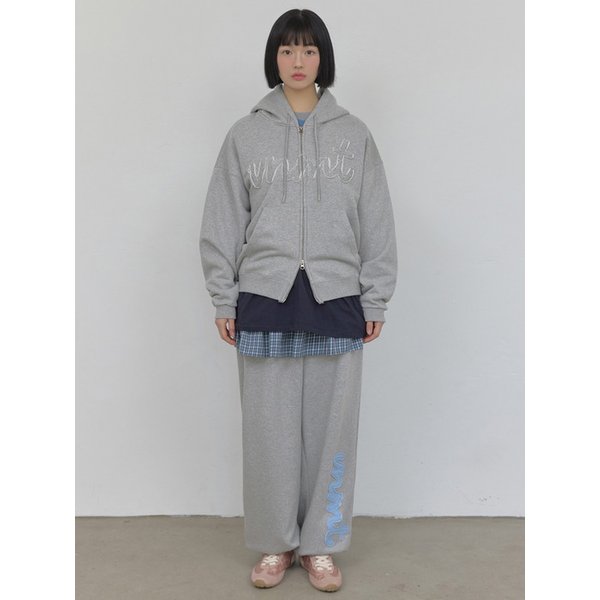 [SET] VNMT sweat set up_gray