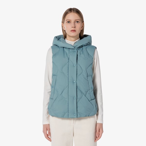 [시흥점] 여성 후드 퀄팅 다운 베스트 BF521E-54N