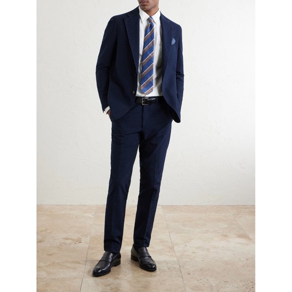 드 페트릴로 스트레이트 레그 코튼 시어서커 수트 팬츠 46376663163068874