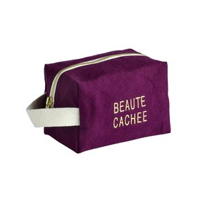 [라세리슈르갸토] POUCH CUBE BEAUTE PURPLE RAIN PM_LC054