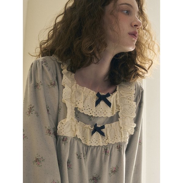 드리아 긴팔 투피스 라이트애쉬 (피치기모)