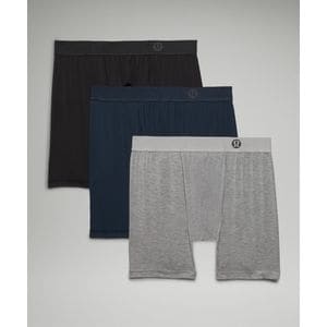 룰루레몬 에임 박서 세트 (3 pcs) - BLK/HCMG/TRNV