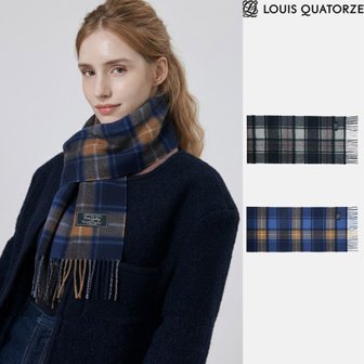  루이까또즈 로열마일체크 울캐시 머플러 2EMW071