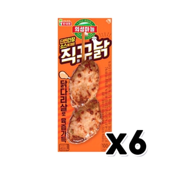  의성마늘직꾸닭 오리지널 닭꼬치 100g x 6개