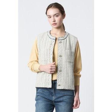 BCBG 올앤선드리 필리아TWEED VT(A2M3V506)