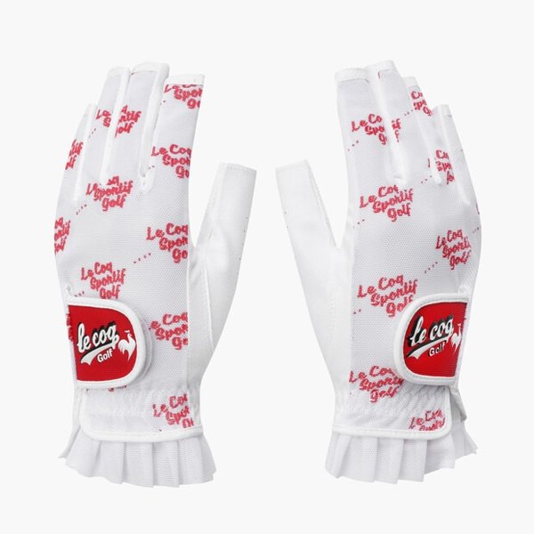 [여주점] 여성 매쉬 믹스 네일컷 양손 장갑 GR122LGL31 WHTE