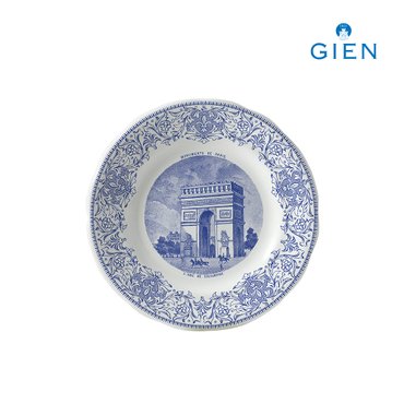 지앙 테마파리 디저트 접시 개선문 1p (19.8cm)