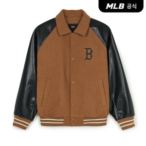 MLB [코리아공식] 울 빅럭스 바시티자켓 BOS (D.Camel)