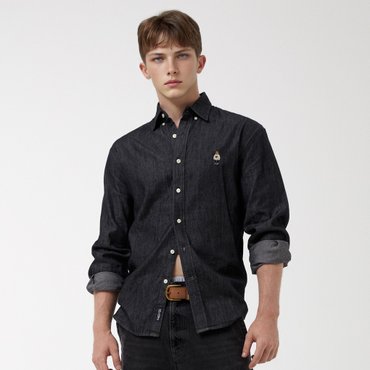 후아유 Steve Denim Shirts  WHYJF4823U