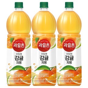 해태 과일촌 아침에 감귤자몽 1.5L 12개