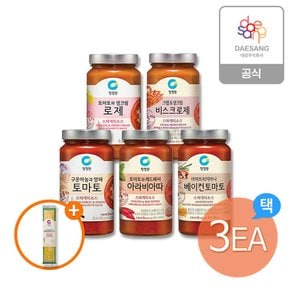 스파게티소스 600g 5종 3개 골라담기 + (증정)스파게티면250g