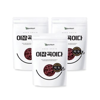 이쌀이다 [이잡곡이다] 국산 적두 1kg X 3개