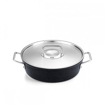  (Fissler) 28cm  IH 156-124-28-000 휘슬러 양손 냄비 아다만토 캐서롤 스테인리스 뚜껑 포함