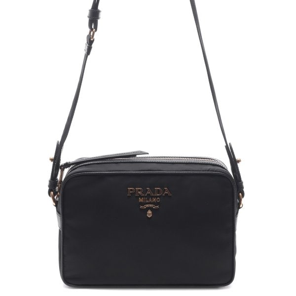 [부산점] [프라다] 25FW 여성 나일론 금장로고 크로스백 (1BH089 ZMY F0002 V NZW 25F)