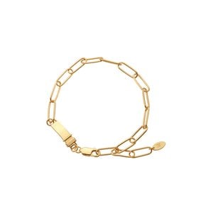 [Silver 925] square clip chain bracelet