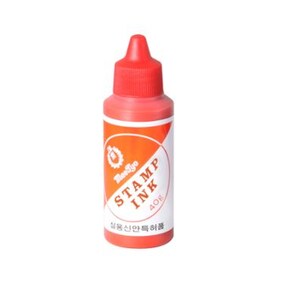 매표 스탬프 잉크 적색(40g)