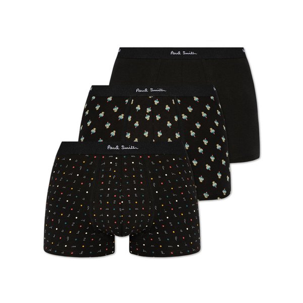 25SS 로봇 로고 3 PACK 언더웨어 M1A 914 P3PK69 1A